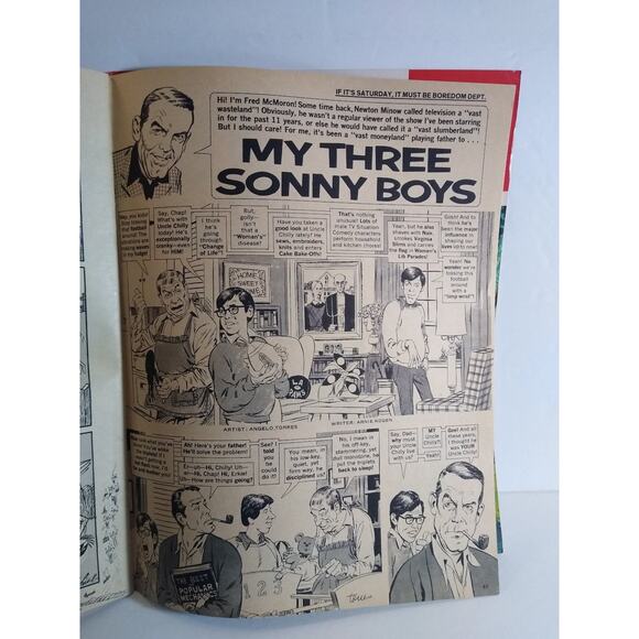 MAD Magazine #142 Mad Comic Book April 1971 West Side Story My Three Sons Parody - Picture 4 of 5